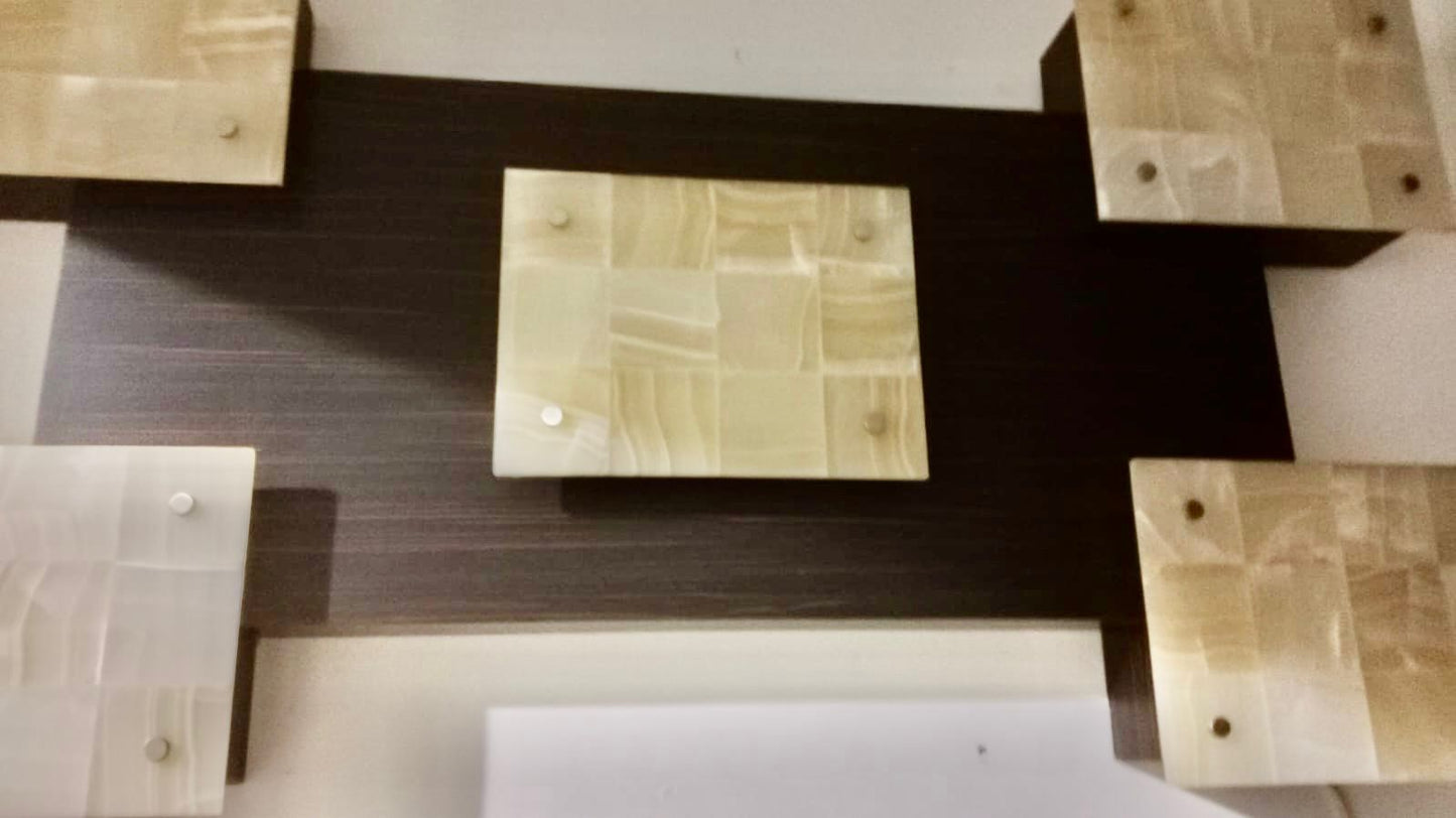 Instalacion de lámpara de pared tipo cuadro .6mt x 1.2mt